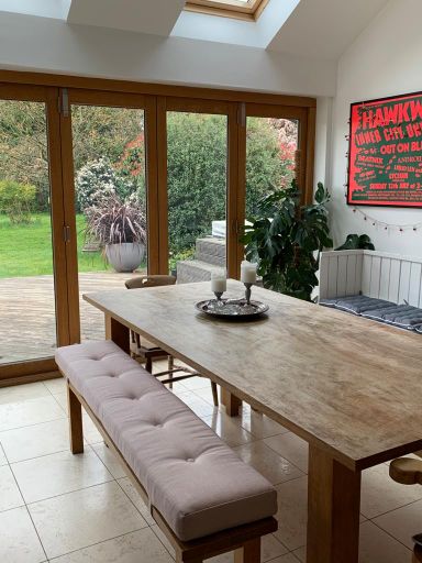 Dining area cushions
