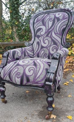 upholstered custom chair