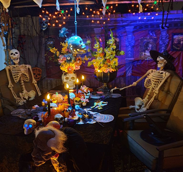 Charity Halloween Display