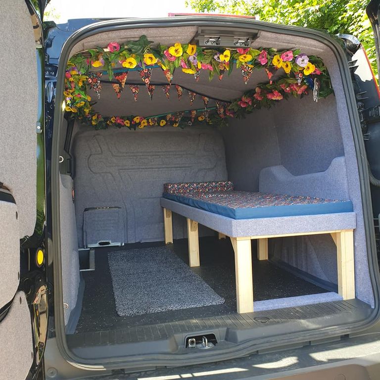 Van interior