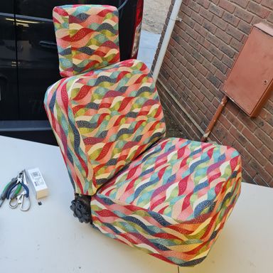 Drivers seat upholstery
