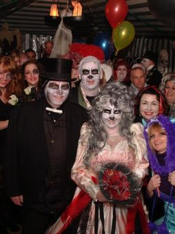Halloween Dead Wedding Reception